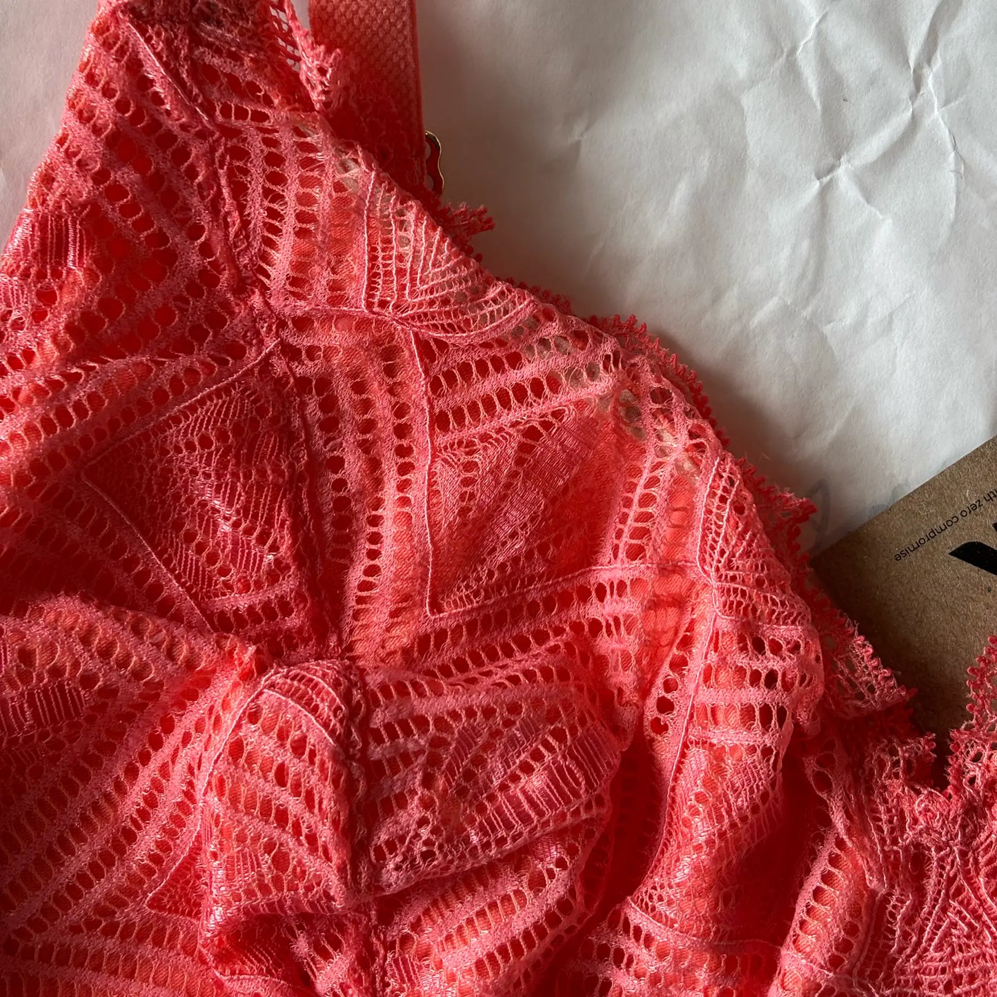 Soutien-gorge d’allaitement corail – 2e chance