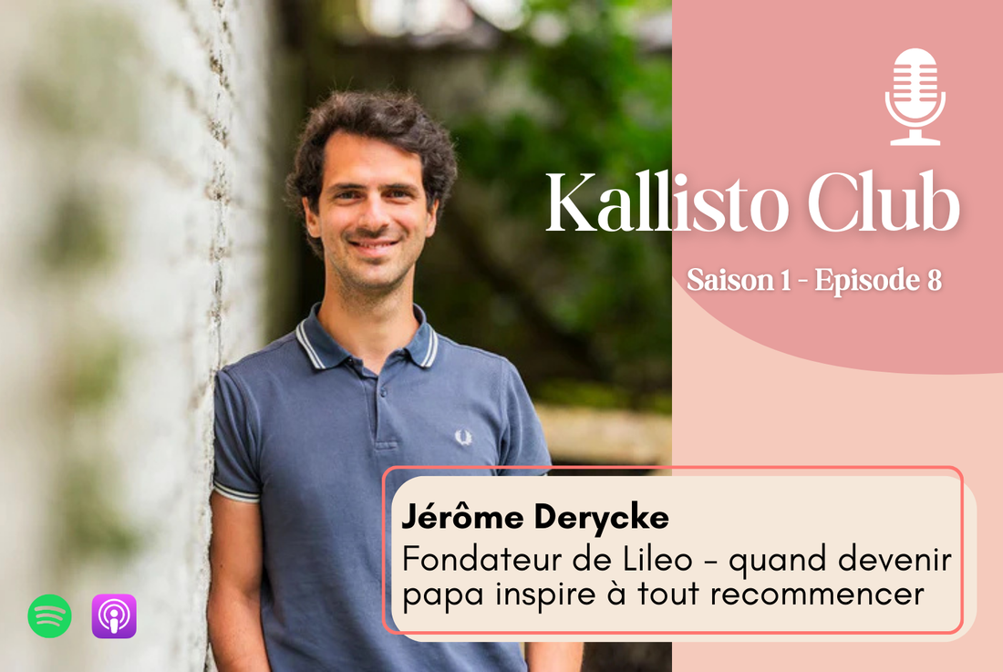Saison 1, Ep. #8. Parentalité et Innovation : Quand un Papa Réinvente le Tire-Lait, avec Jérôme Derycke de Lileo (ex-Momly)
